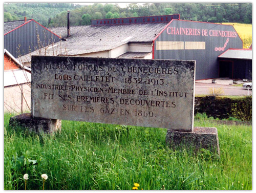 Historique des chaîneries de chênecières